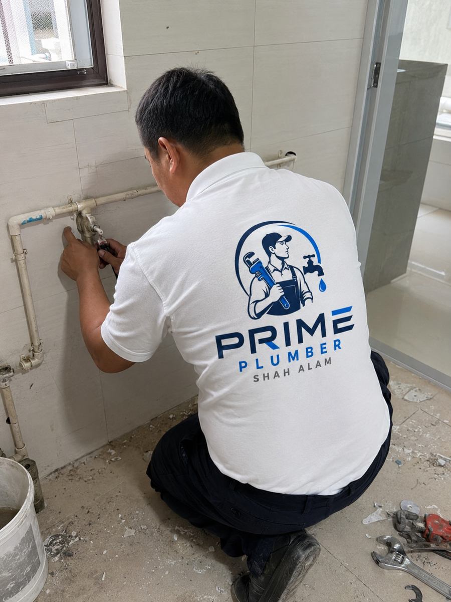 Setia Alam bathroom replumb